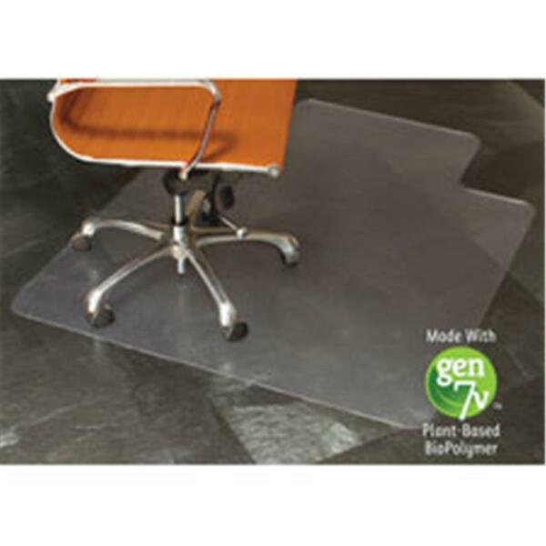 . Lip Chairmat- Hard Floor- 36 in. x 48 in.- Lip 20 in. x 10 in.- Clear, Es Robbins, Mfr#: ESR143002